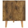 Mueble de TV madera de ingeniería roble ahumado 90x40x48,5 cm en Muebles TV | Comprar online en Foru.es