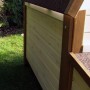 @Pet Gallinero de exterior madera blanco y marrón 136x74,5x75 cm de , Jaulas y habitáculos para animales pequeños - Ref: Foro...