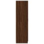 Armario madera contrachapada color roble marrón 80x52x180 cm de , Armarios roperos - Ref: Foro24-815353, Precio: 222,00 €, De...