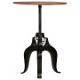 Mesa de bar madera maciza reciclada 75x(76-110) cm de , Mesas de cocina y de comedor - Ref: Foro24-245269, Precio: 249,97 €, ...