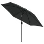 Sombrilla de jardín con palo de metal antracita 300 cm de , Sombrillas - Ref: Foro24-44499, Precio: 69,82 €, Descuento: %