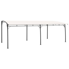 Toldo parasol de jardín color crema 6x3x2,55 m de , Carpas y cenadores - Ref: Foro24-47977, Precio: 367,57 €, Descuento: %
