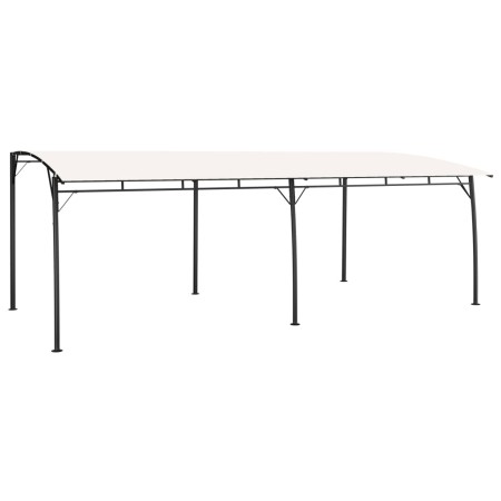 Toldo parasol de jardín color crema 6x3x2,55 m de , Carpas y cenadores - Ref: Foro24-47977, Precio: 367,57 €, Descuento: %