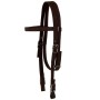 Montura occidental, cabezada y pechera cuero real 15" marrón de , Monturas - Ref: Foro24-91347, Precio: 218,48 €, Descuento: %