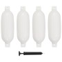 Parachoques para barco 4 unidades PVC blanco 58,5x16,5 cm de , Atracada y anclaje - Ref: Foro24-92386, Precio: 75,43 €, Descu...