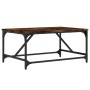 Mesa de centro madera contrachapada roble ahumado 75x50x35 cm de , Mesas de centro - Ref: Foro24-835326, Precio: 42,37 €, Des...