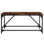 Mesa de centro madera contrachapada roble ahumado 75x50x35 cm de , Mesas de centro - Ref: Foro24-835326, Precio: 42,37 €, Des...