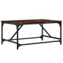 Mesa de centro madera contrachapada roble ahumado 75x50x35 cm de , Mesas de centro - Ref: Foro24-835326, Precio: 42,37 €, Des...