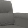 Juego de sofás con cojines 3 piezas tela microfibra gris oscuro de , Sofás - Ref: Foro24-3202292, Precio: 795,16 €, Descuento: %