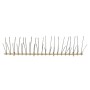 Set de 4 hileras de pinchos contra pájaros y palomas 20 uds 10m de , Repelentes para animales - Ref: Foro24-149127, Precio: 4...