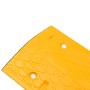Badén de velocidad caucho amarillo y negro 97x32,5x4 cm de , Señales de carretera y tráfico - Ref: Foro24-153106, Precio: 72,...