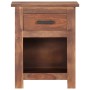 Mesita de noche de madera maciza 40x30x50 cm de , Mesitas de noche - Ref: Foro24-247720, Precio: 100,61 €, Descuento: %