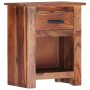 Mesita de noche de madera maciza 40x30x50 cm de , Mesitas de noche - Ref: Foro24-247720, Precio: 100,61 €, Descuento: %