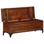 Baúl de almacenaje de madera maciza de acacia 110x35x41 cm de , Baúles para juguetes - Ref: Foro24-328304, Precio: 214,39 €, ...