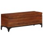 Baúl de almacenaje de madera maciza de acacia 110x35x41 cm de , Baúles para juguetes - Ref: Foro24-328304, Precio: 214,39 €, ...