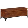 Baúl de almacenaje de madera maciza de acacia 110x35x41 cm de , Baúles para juguetes - Ref: Foro24-328304, Precio: 214,39 €, ...