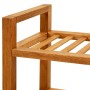 Zapatero con 5 estantes madera maciza de roble 50x27x100 cm de , Zapateros y organizadores de calzado - Ref: Foro24-331747, P...