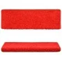 Alfombrillas de escalera 10 unidades rojo 65x21x4 cm de vidaXL, Alfombrillas para escalones - Ref: Foro24-149829, Precio: 54,...