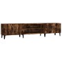 Mueble para TV madera contrachapada roble ahumado 180x31,5x40cm de , Muebles TV - Ref: Foro24-816269, Precio: 112,36 €, Descu...