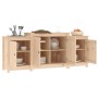 Aparador de madera maciza de pino 164x37x68 cm de , Aparadores - Ref: Foro24-821492, Precio: 163,04 €, Descuento: %
