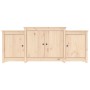 Aparador de madera maciza de pino 164x37x68 cm de , Aparadores - Ref: Foro24-821492, Precio: 163,04 €, Descuento: %