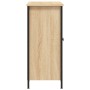 Aparador de madera de ingeniería roble Sonoma 100x33x75 cm de , Aparadores - Ref: Foro24-835550, Precio: 91,40 €, Descuento: %