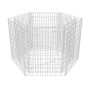 Arriate hexagonal de gaviones 160x140x100 cm de , Maceteros y jardineras - Ref: Foro24-142535, Precio: 131,68 €, Descuento: %