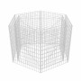 Arriate hexagonal de gaviones 160x140x100 cm de , Maceteros y jardineras - Ref: Foro24-142535, Precio: 131,68 €, Descuento: %