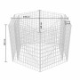 Arriate hexagonal de gaviones 160x140x100 cm de , Maceteros y jardineras - Ref: Foro24-142535, Precio: 131,68 €, Descuento: %