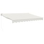 Toldo retráctil aluminio y tela color crema 3,5x2,5 m de , Toldos - Ref: Foro24-3154427, Precio: 236,35 €, Descuento: %