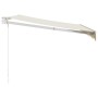 Toldo retráctil aluminio y tela color crema 3,5x2,5 m de , Toldos - Ref: Foro24-3154427, Precio: 236,35 €, Descuento: %