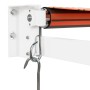 Toldo retráctil aluminio y tela naranja y marrón 4,5x3 m de , Toldos - Ref: Foro24-3154444, Precio: 312,49 €, Descuento: %