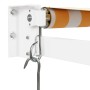 Toldo retráctil aluminio y tela amarillo y blanco 4x3 m de , Toldos - Ref: Foro24-3154433, Precio: 260,69 €, Descuento: %