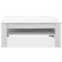 Mesa de centro madera de ingeniería blanco 110x65x48 cm de , Mesas de centro - Ref: Foro24-244859, Precio: 117,36 €, Descuent...