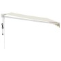 Toldo retráctil automático color crema 4x3 m de , Toldos - Ref: Foro24-3154478, Precio: 440,60 €, Descuento: %