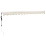 Toldo retráctil automático color crema 4x3 m de , Toldos - Ref: Foro24-3154478, Precio: 440,60 €, Descuento: %