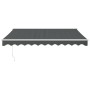 Toldo retráctil automático gris antracita 3x2,5 m de , Toldos - Ref: Foro24-3154486, Precio: 334,19 €, Descuento: %