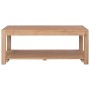 Mesa de centro de madera maciza de teca 100x50x40 cm de , Mesas de centro - Ref: Foro24-282849, Precio: 176,82 €, Descuento: %