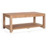 Mesa de centro de madera maciza de teca 100x50x40 cm de , Mesas de centro - Ref: Foro24-282849, Precio: 176,82 €, Descuento: %