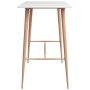 Mesa de bar blanco 120x60x105 cm en Mesas de comedor | Comprar online en Foru.es