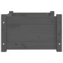 Cama para perros madera maciza de pino gris 55,5x45,5x28 cm de , Camas para perros - Ref: Foro24-821444, Precio: 53,24 €, Des...