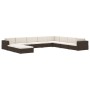 Asiento seccional de esquina con cojines 1 uds ratán PE negro de , Sofás modulares de exterior - Ref: Foro24-46798, Precio: 1...
