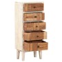 Cajonera de madera maciza reciclada 45x30x105 cm de , Taquillas y armarios de almacenamiento - Ref: Foro24-286537, Precio: 27...