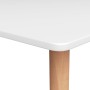 Mesa de bar blanco 120x60x105 cm en Mesas de comedor | Comprar online en Foru.es