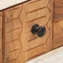 Cajonera de madera maciza reciclada 45x30x105 cm de , Taquillas y armarios de almacenamiento - Ref: Foro24-286537, Precio: 27...