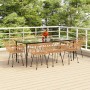 Juego de comedor de jardín 9 piezas ratán sintético de , Conjuntos de jardín - Ref: Foro24-3157851, Precio: 764,78 €, Descuen...