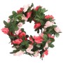 Guirnaldas de flores de Navidad 6 uds rosa primaveral 250 cm de , Coronas y guirnaldas - Ref: Foro24-359038, Precio: 13,66 €,...