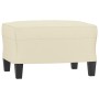 Juego de sofás con cojines 4 piezas cuero sintético color crema de , Sofás - Ref: Foro24-3201354, Precio: 657,19 €, Descuento: %