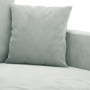 Juego de sofás con cojines 2 piezas terciopelo gris claro de , Sofás - Ref: Foro24-3201700, Precio: 425,54 €, Descuento: %