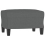 Juego de sofás con cojines 3 piezas tela gris oscuro de , Sofás - Ref: Foro24-3201859, Precio: 553,90 €, Descuento: %